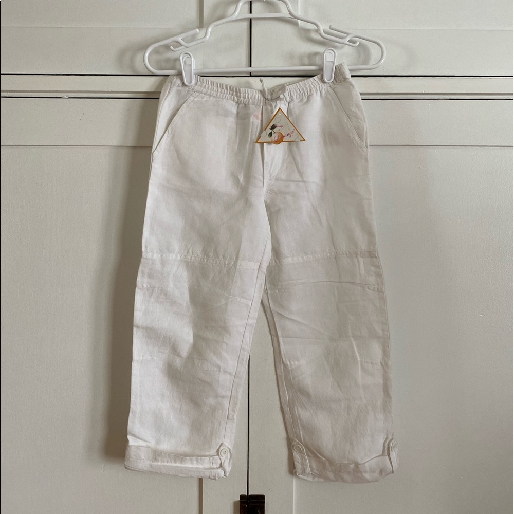 Le Fromage et L'Orange Pants with Button Up Cuffs